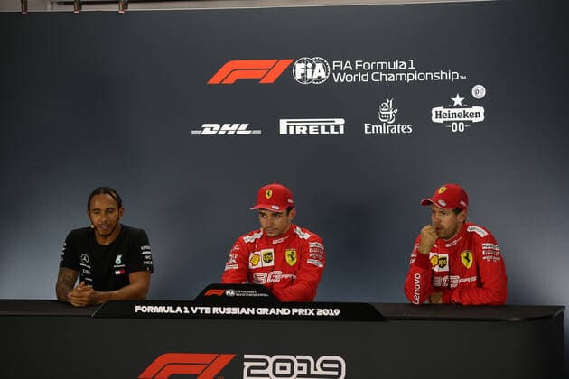 Formula 1, GP Russia, press conference Qualifying