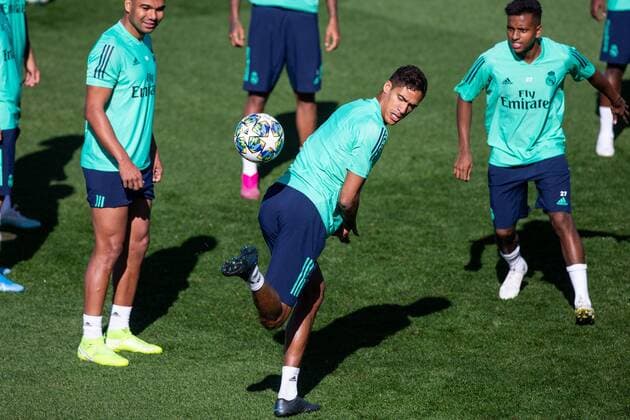 Football, CL, Real Madrid Training