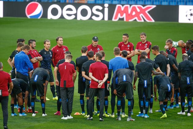 Football, CL, FC Bruges Training