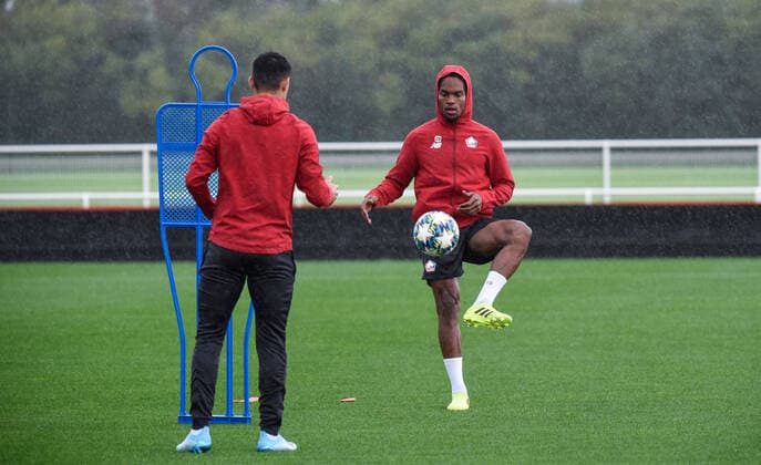 Football, CL, OSC Lille Training