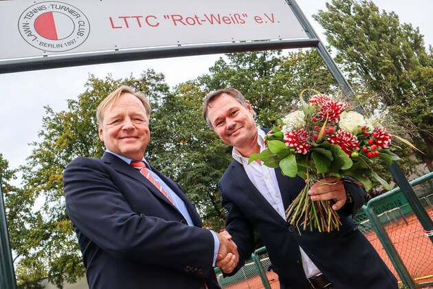 Tennis, Dr. Dietrich Wolter is the new President of the LTTC Rot-Weiss from Berlin