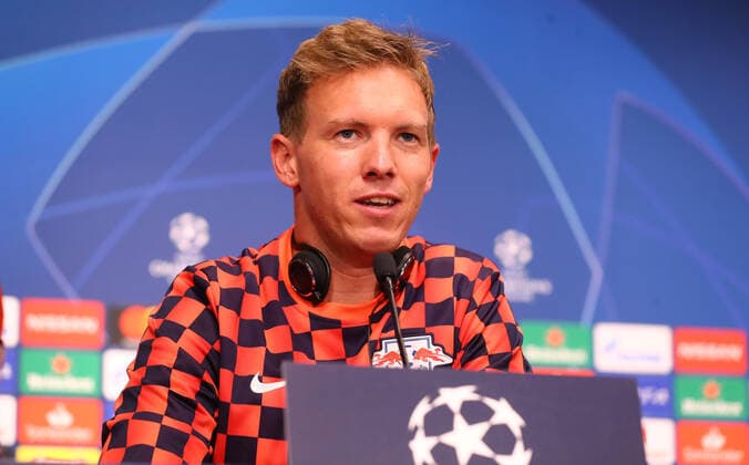 Football, CL, RB Leipzig Press conference
