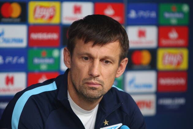 Football, CL, Zenit St. Petersburg Press conference