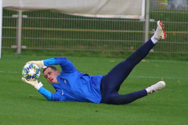 Football, CL, Zenit St. Petersburg Training