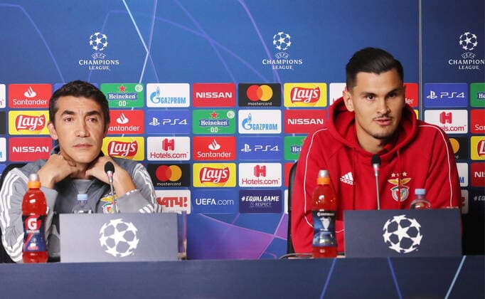 Football, CL, Benfica Lisbon Press Conference