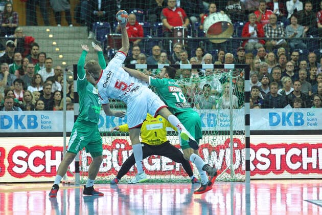 Handball, DHB Cup, SC DHfK Leipzig - MT Melsungen
