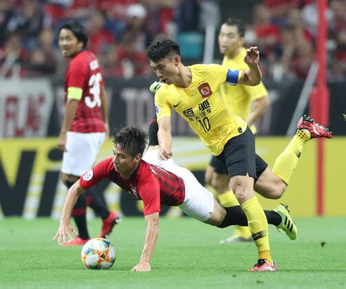 Football, AFC CL, Urawa Red diamonds - Guangzhou Evergrande Taobao