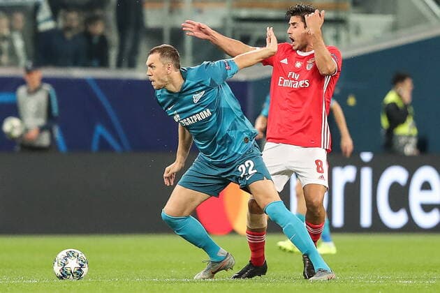 Football, CL, Zenit St. Petersburg - Benfica Lisbon