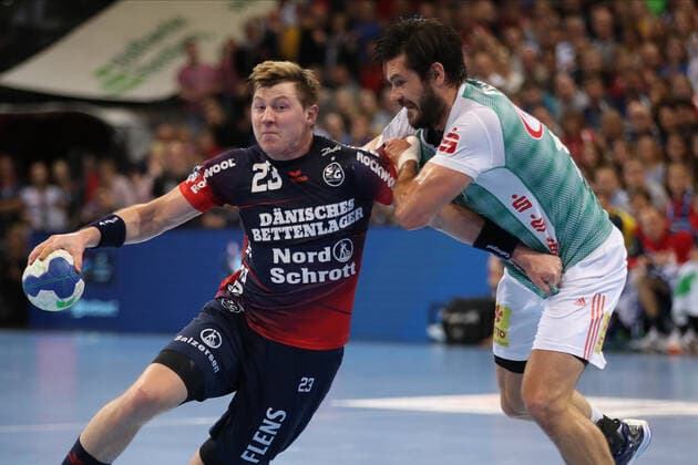 Handball, DHB Cup, SG Flensburg-Handewitt - TSV Hannover-Burgdorf