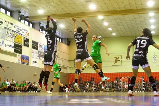 Handball, Women, 2nd BL, BSV Sachsen-Zwickau - SG 09 Kirchhof