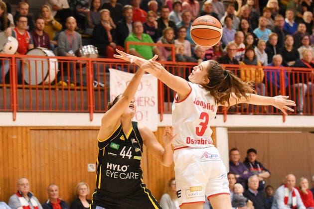 Basketball, DBBL, Panthers Osnabrück -. Royals Saarlouis