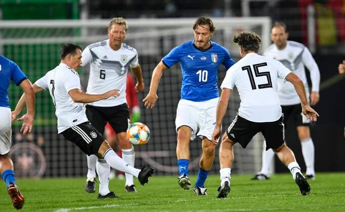 Football, Legends game, Germany - Italy