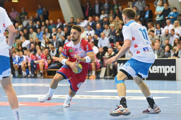 Handball, HBL, TVB 1898 Stuttgart - TBV Lemgo Lippe