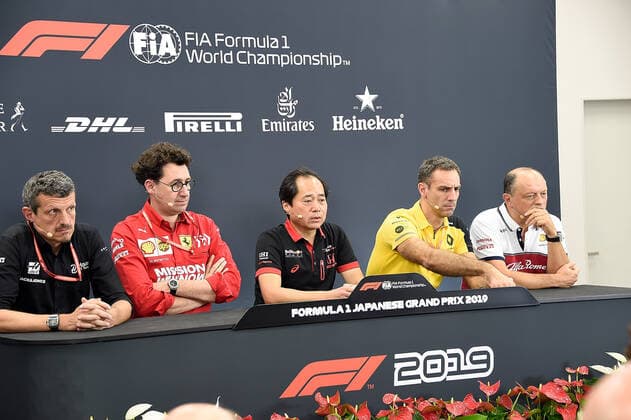 Formula 1, GP Japan, Team Principal Press Conference