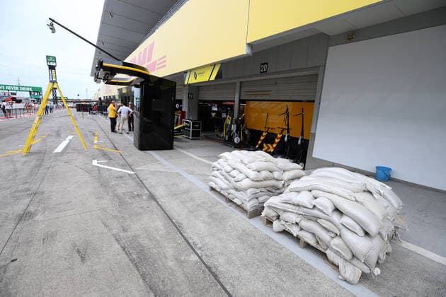 Formula 1, GP Japan, Preparations for Taifun Hagibis