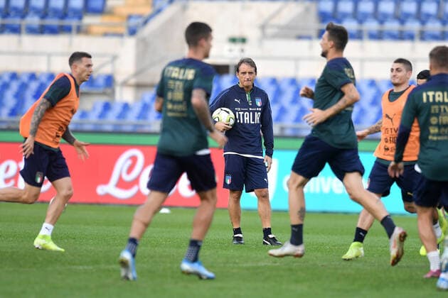 Football, National Team Italy Training