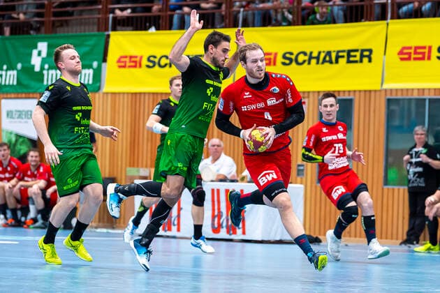 Handball, HBL2, DjK Rimpar Wolves - SG BBM Bietigheim