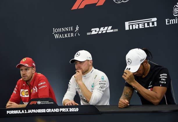 Formula 1, GP Japan, press conference after the race