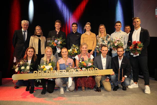 Golden Ski 2019 Award Ceremony in Laupheim