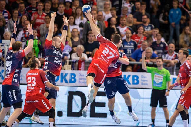 Handball, HBL, SG Flensburg-Handewitt - The Owls Ludwigshafen