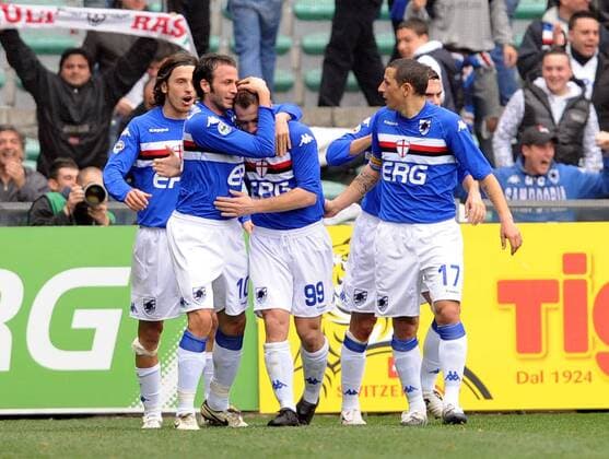 Football, Italy, Serie A, Sampdoria Genoa - AS Roma 2:2