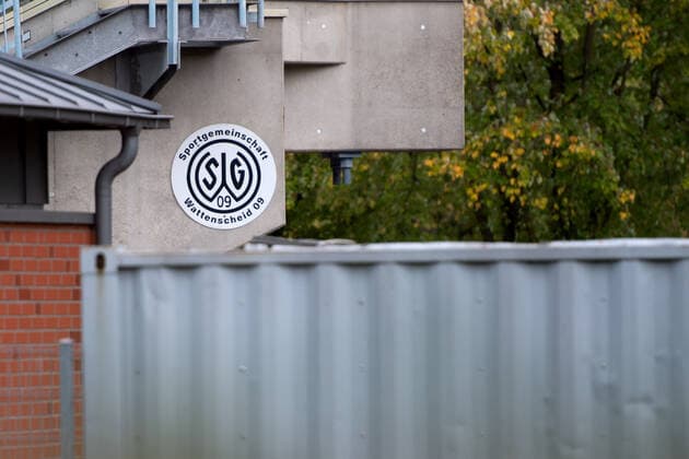 Football, stadium history SG Wattenscheid 09