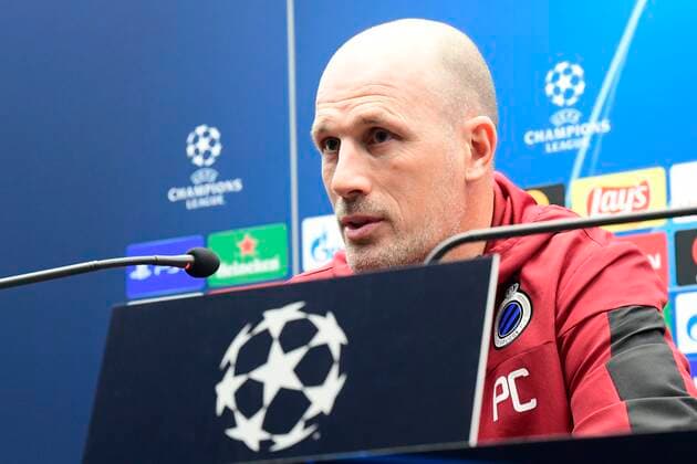 Football, CL, Club Bruges Press conference