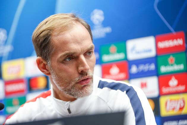 Football, CL, Paris St. Germain Press conference