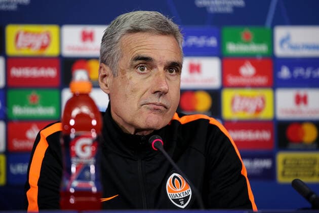 Football, CL, Schachtar Donezk Press Conference
