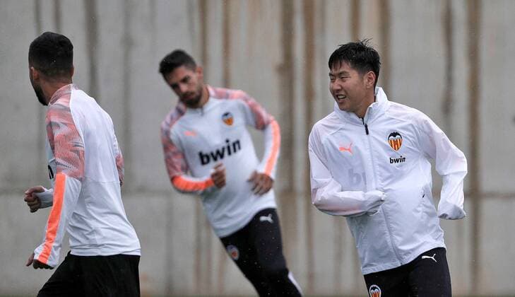 Football, CL, FC Valencia Training