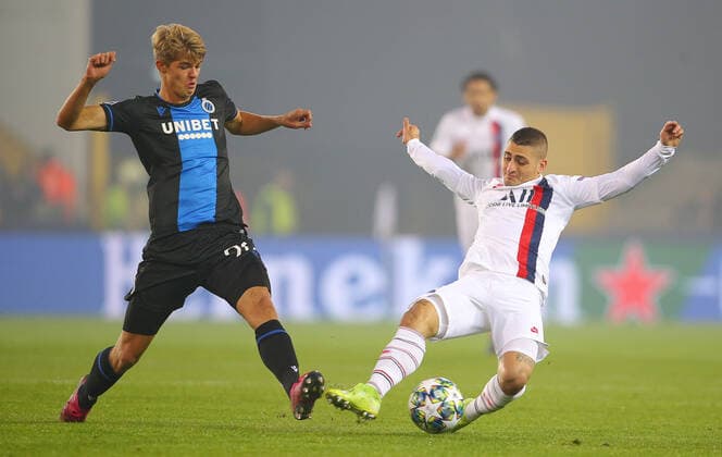 Football, CL, Club Bruges - Paris St. Germain