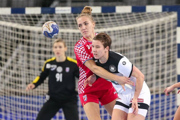 Handball, Women, Test match, Germany - Croatia