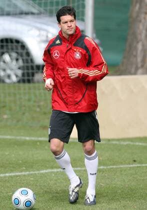 Football, training of the German national team