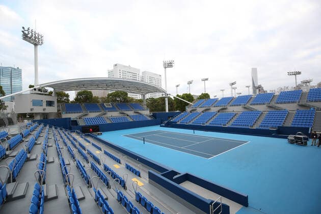 Tokyo 2020 in 2021, Sports facility Ariake Tennis Park for tennis