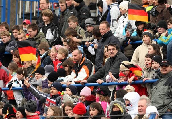 Football, U18 international, Germany - France 3:1
