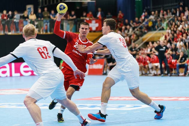 Handball, test match, Switzerland - Czech Republic