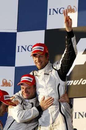 Motorsport, Formula 1, Jenson Button wins Melbourne GP