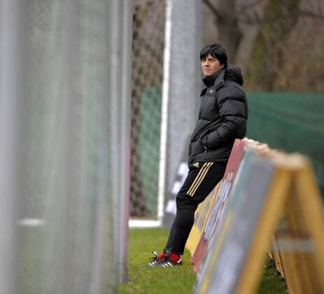 Football, training of the German national team