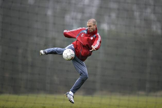 Football, World Cup Quali, Training of the Danish National Team