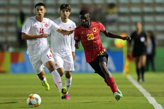 Football, U17 WM, Angola - Canada