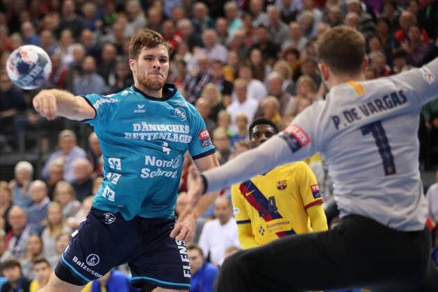 Handball, CL, SG Flensburg-Handewitt - FC Barcelona