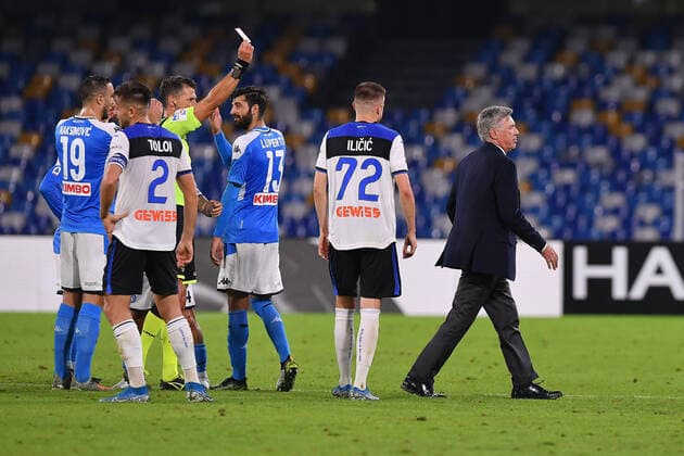 Football, Italy, SSC Naples - Atalanta Bergamo, video evidence becomes parliamentary issue
