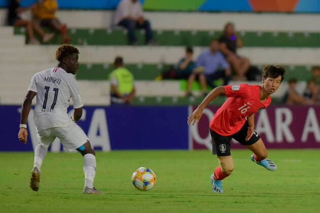 Football, U17 WM, South Korea - France