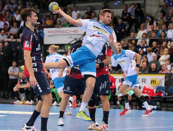 Handball, HBL, TVB 1898 Stuttgart - SG Flensburg Handewitt