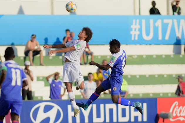 Football, U17 WM, Haiti - France