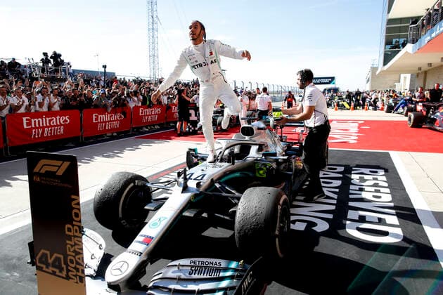 Formula 1, GP USA, Lewis Hamilton is early world champion
