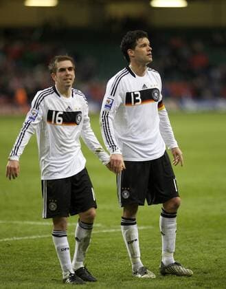 Football, Michael Ballack and Philipp Lahm