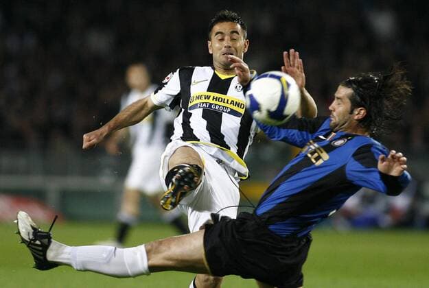 Football, Italy, Serie A, Juventus Turin - Inter Milan 0:1
