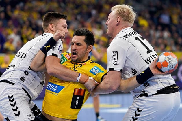 Handball, HBL, Rhine-Neckar Lions - THW Kiel