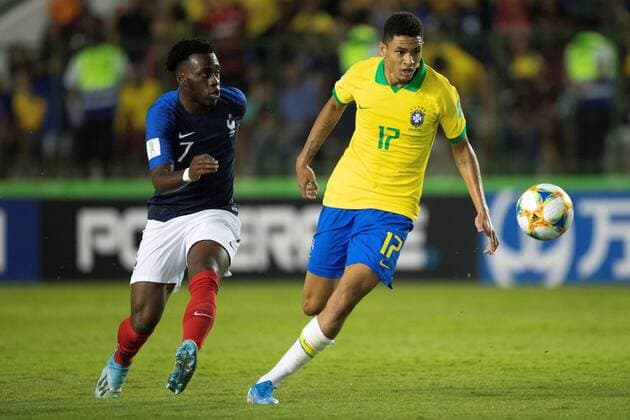 Football, U17 WM, Brazil - France